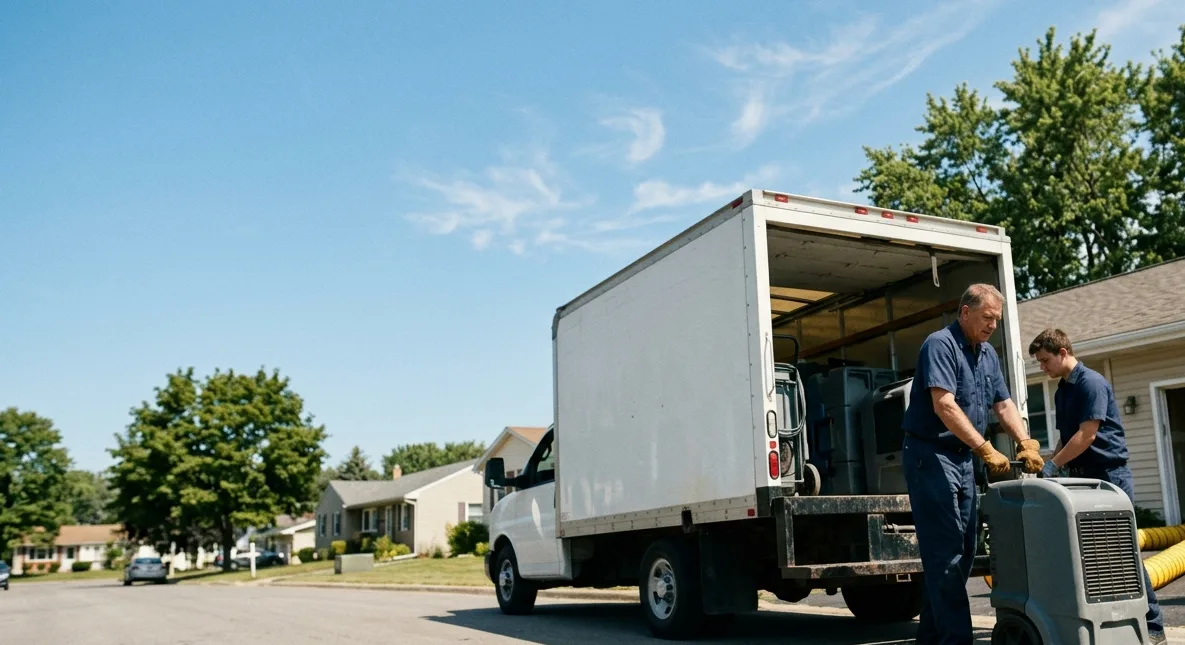 Water Damage Cleanup in Rhinelander, WI near me